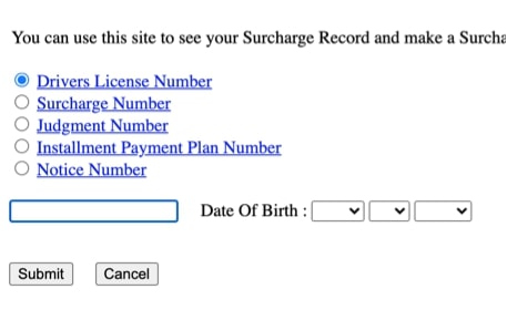 Pay NJ Surcharge - www.njsurcharge.com