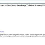 new jersey surcharge violation system